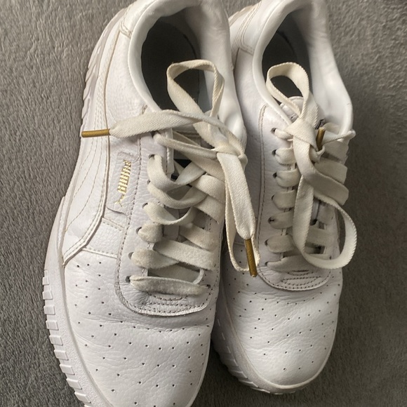 Puma White Women's Sneakers - Picture 3 of 8